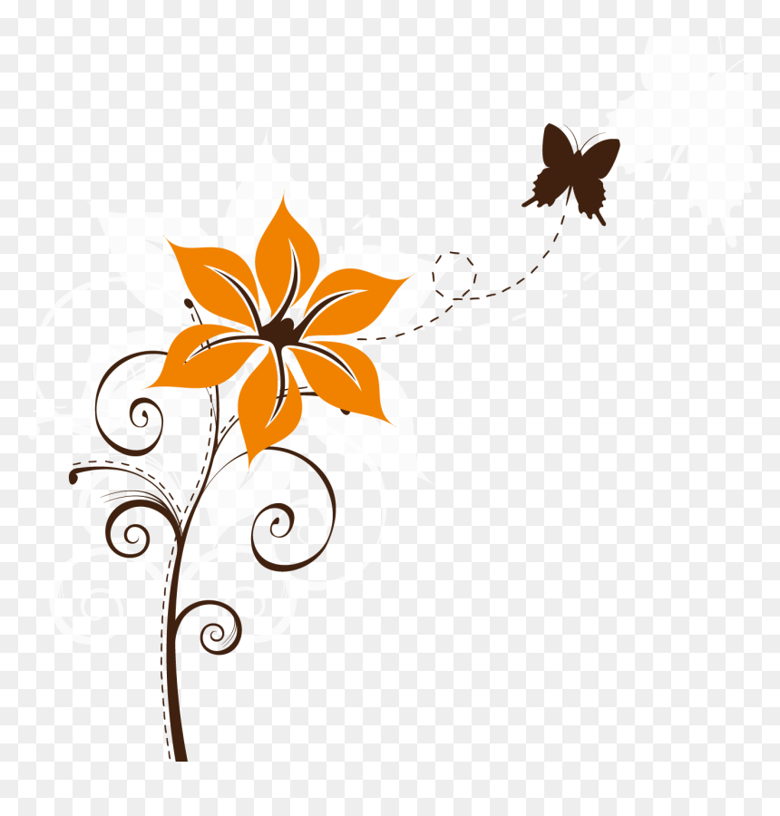 Открытки С Днем Рождения Внутри, HD Png Download - watercolor butterfly png