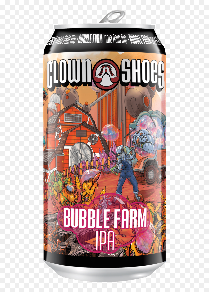 Clown Shoes Bubble Farm, HD Png Download - buble png