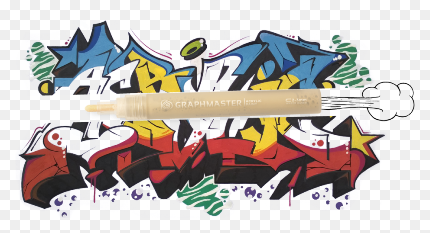 Graffiti, HD Png Download - acrylic paint png