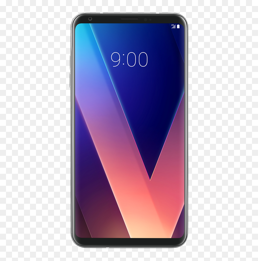 Lg V30 Png, Transparent Png - cracked screen transparent png