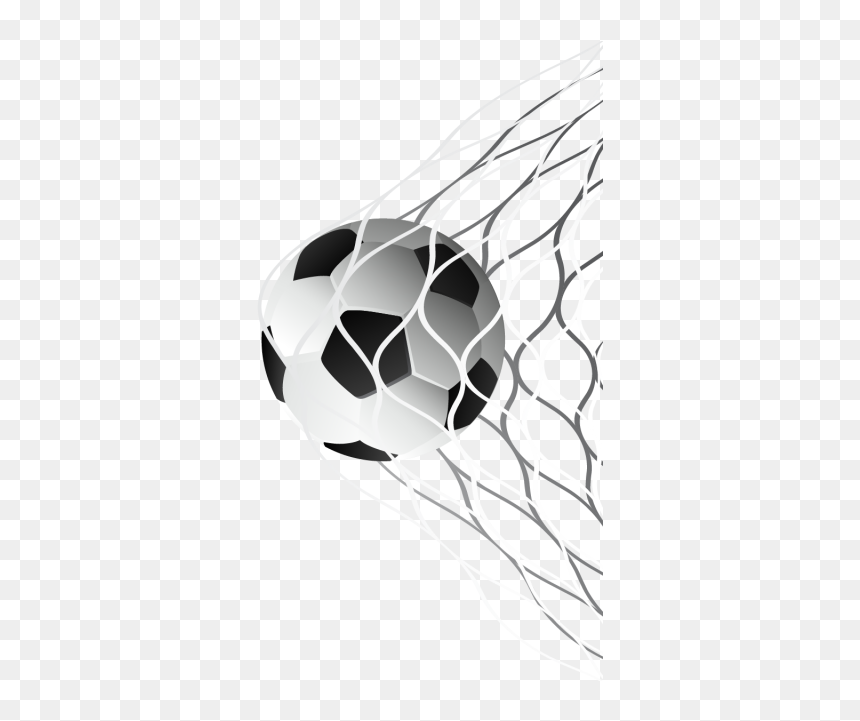 Soccer Ball In Net Png, Transparent Png - footbal png
