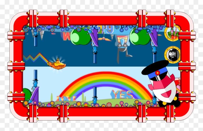 Cartoon, HD Png Download - yellow submarine png