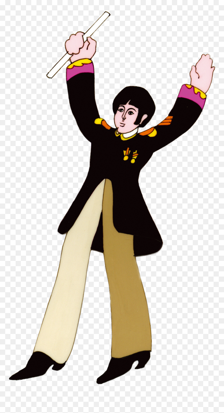 Beatles Yellow Submarine Paul, HD Png Download - yellow submarine png