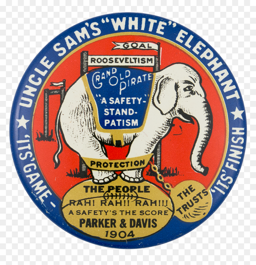 Label, HD Png Download - white elephant png