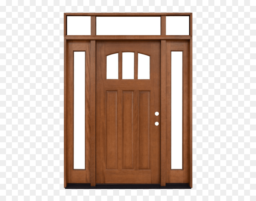 Wood Front Door Png, Transparent Png - arch window png