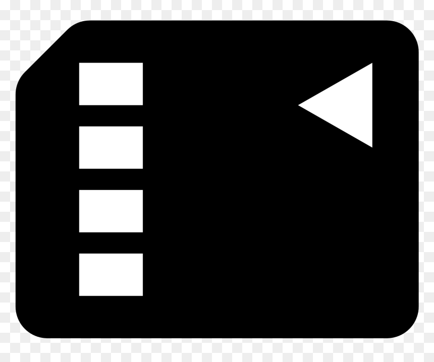 High Contrast Media Flash - Sign, HD Png Download - black flash png