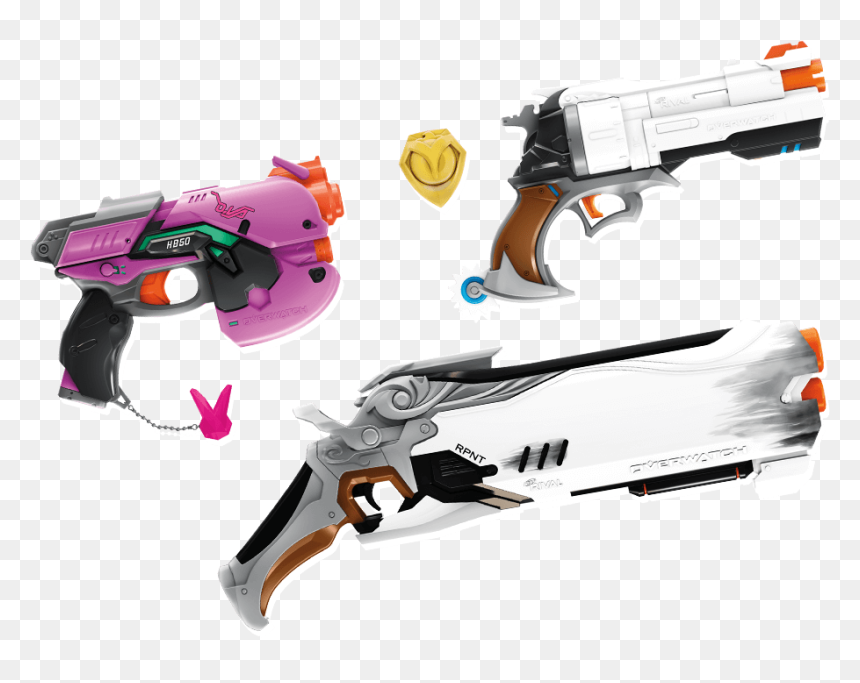 Nerf Overwatch - Nerf Guns X Overwatch, HD Png Download - fortnite pump shotgun png