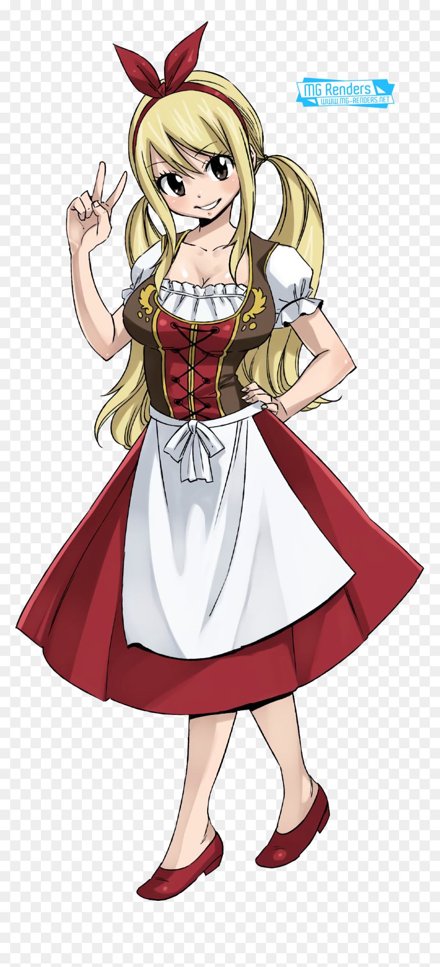Lucy Heartfilia Hiro Mashima, HD Png Download - fairy tail happy png