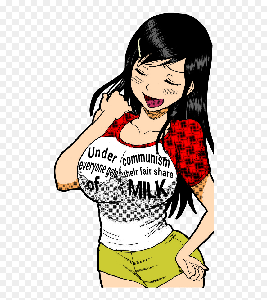 Transparent Communism Png - Abigail Shapiro Milk, Png Download - sexy anime girl png