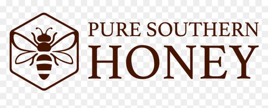 Pure Southern Honey Logo - Calligraphy, HD Png Download - honeycomb texture png