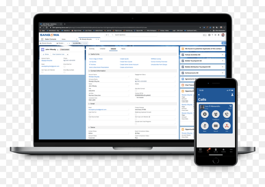 Salesforce Switchvox - Mobile Phone, HD Png Download - lightning border png