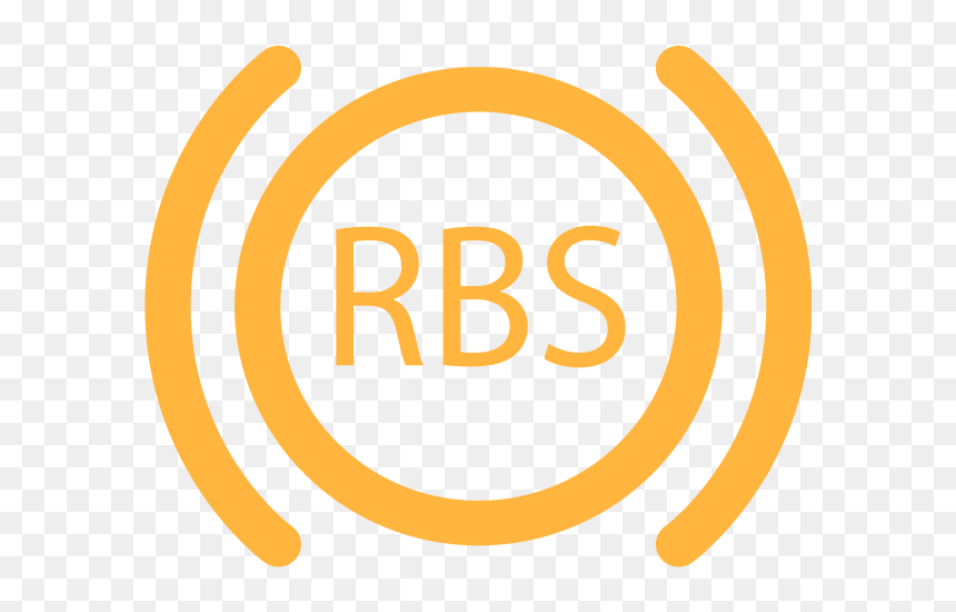 Rbs Warning Light In Orange - Abs Warning Light, HD Png Download - orange light png