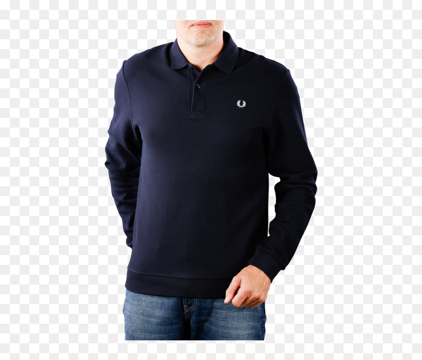 Fred Perry Honeycomb Texture Polo Navy - Polo Sweater Mens, HD Png Download - honeycomb texture png