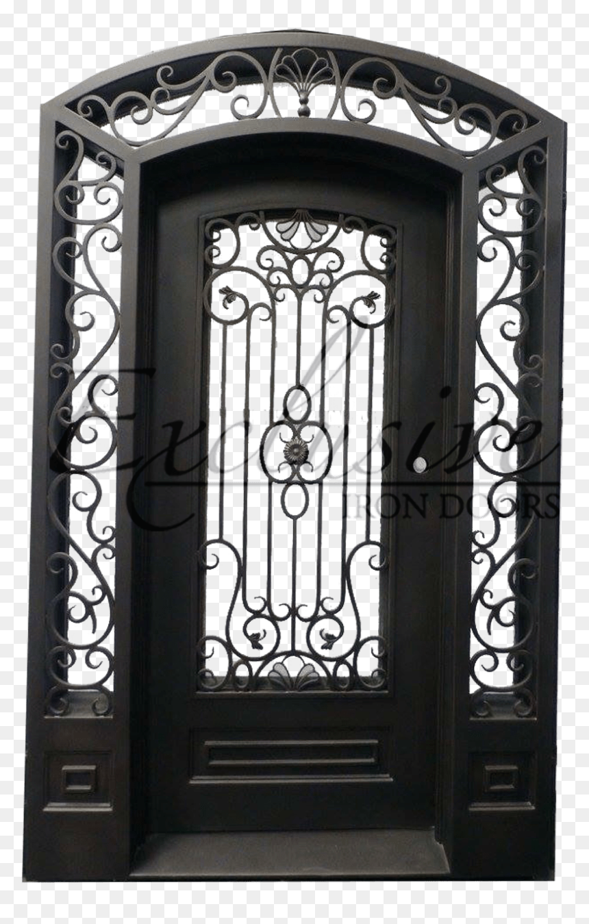 Custom Howard - Iron Doors Png, Transparent Png - black door png