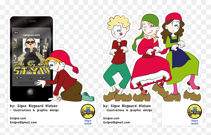 Cartoon, HD Png Download - gangnam style png