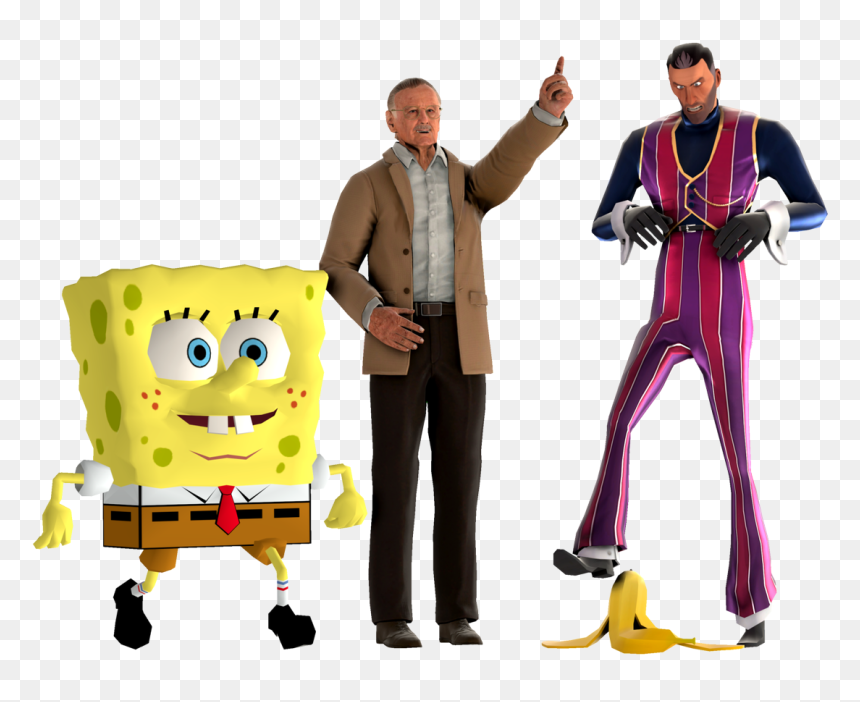 Stefan Karl And Stephen Hillenburg, HD Png Download - stan lee png