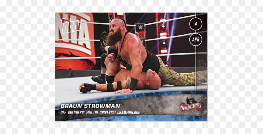 Braun Strowman Wins Universal Championship, HD Png Download - wwe braun strowman png