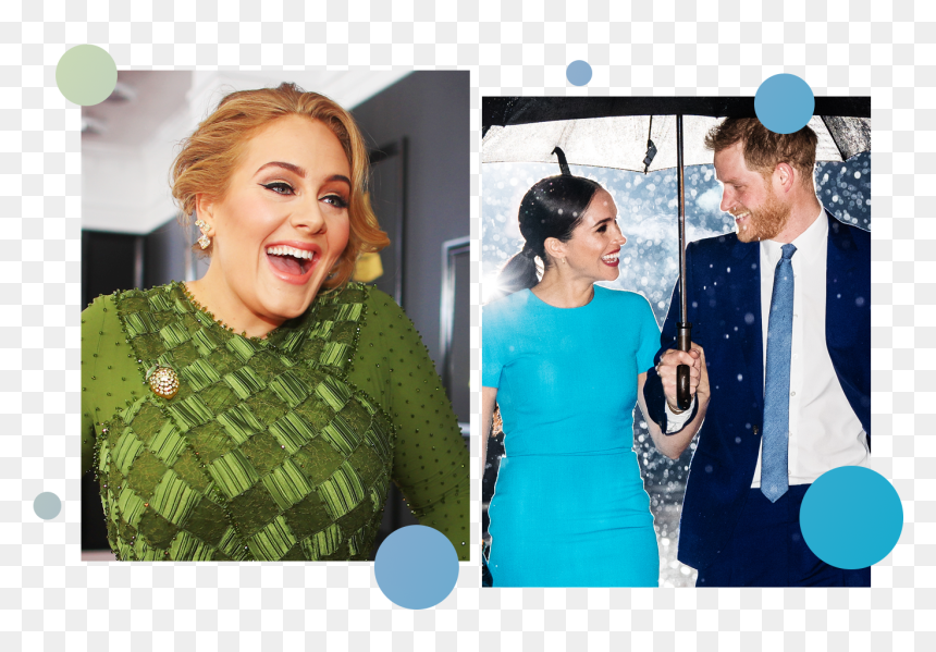 Meghan And Harry Reportedly Have A Friend In Adele - Prince Harry And Meghan Latest, HD Png Download - prince singer png
