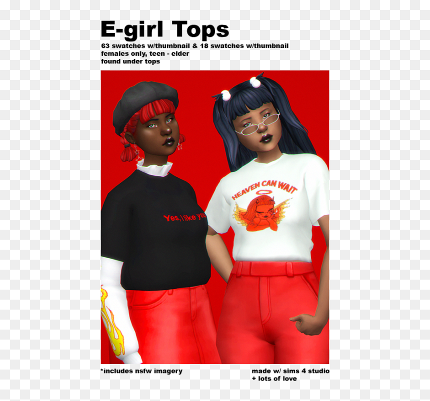 E Girl Nsfw, HD Png Download - crystal pepsi png