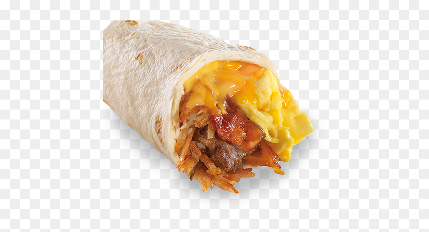 Breakfast - Fast Food, HD Png Download - breakfast burrito png