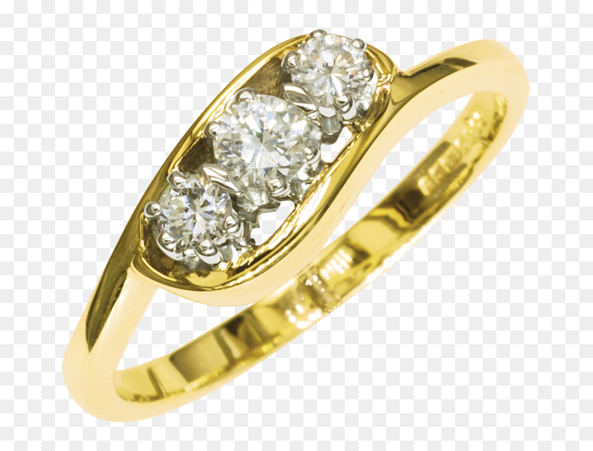 Ladies Shipton And Co Exclusive 9ct Yellow Gold Scroll - Pre-engagement Ring, HD Png Download - gold scroll png