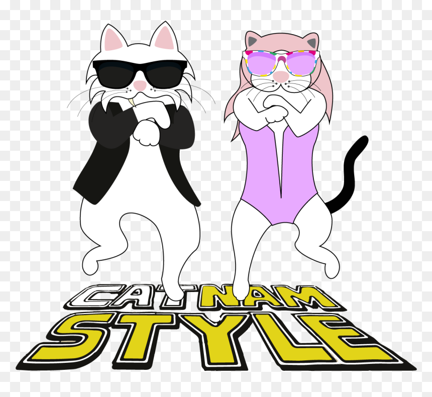 Cartoon, HD Png Download - gangnam style png