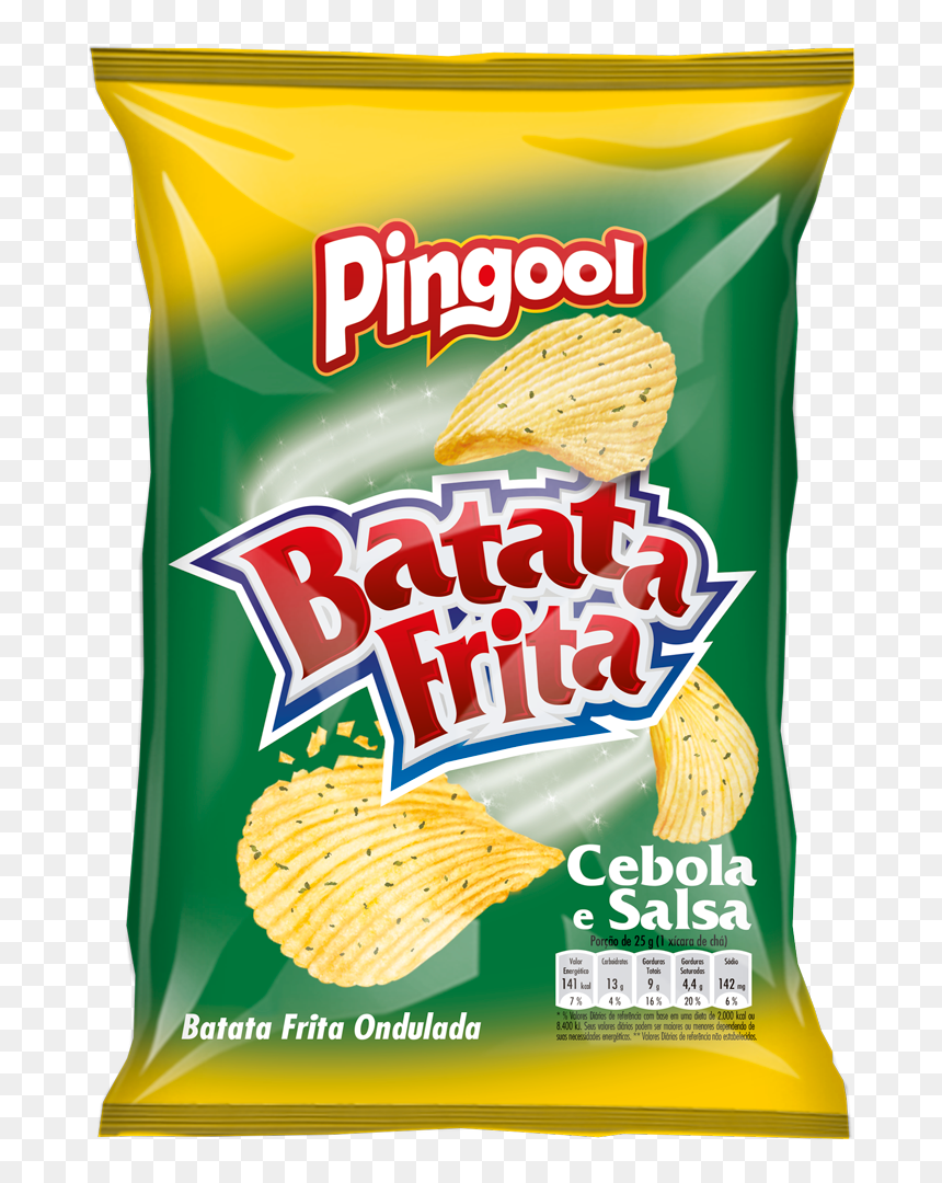 Batata Chips Pingool Png , Png Download - Snack, Transparent Png - batata frita png