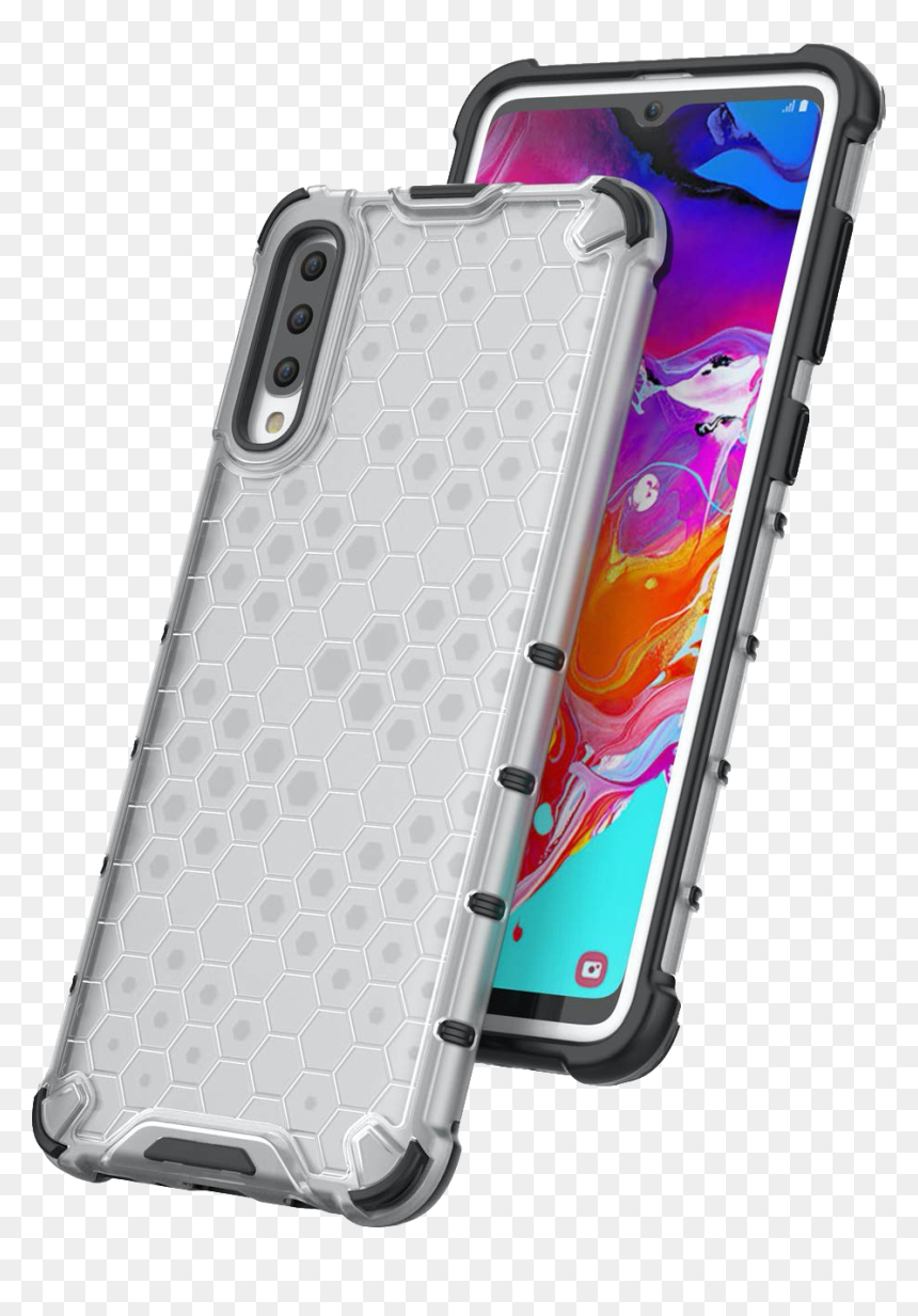 Samsung Galaxy A70 Case Ringke, HD Png Download - honeycomb texture png
