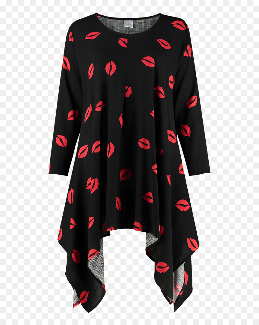 Polka Dot, HD Png Download - red lipstick png