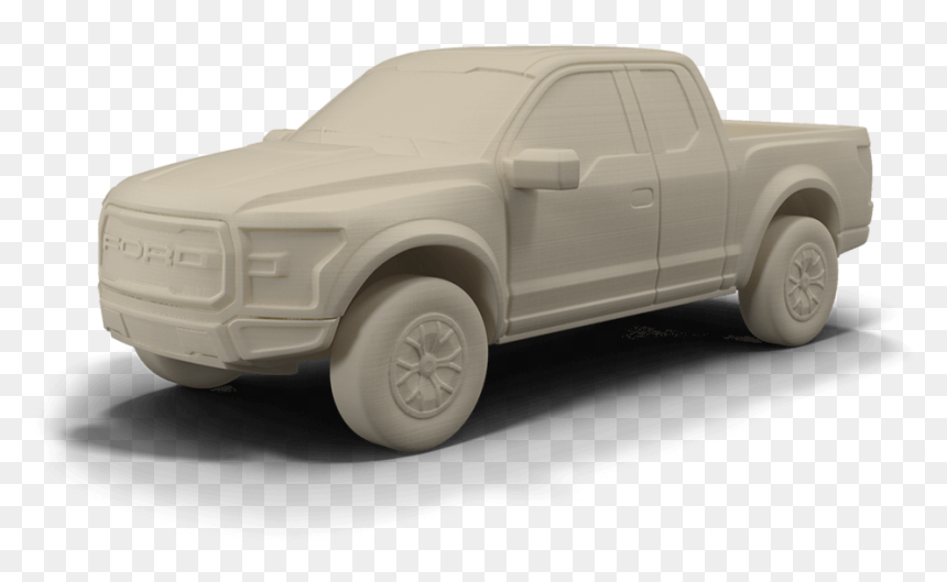 3d Printable Ford F150 Raptor On Turbosquid - 3d Printing, HD Png Download - ford f150 png