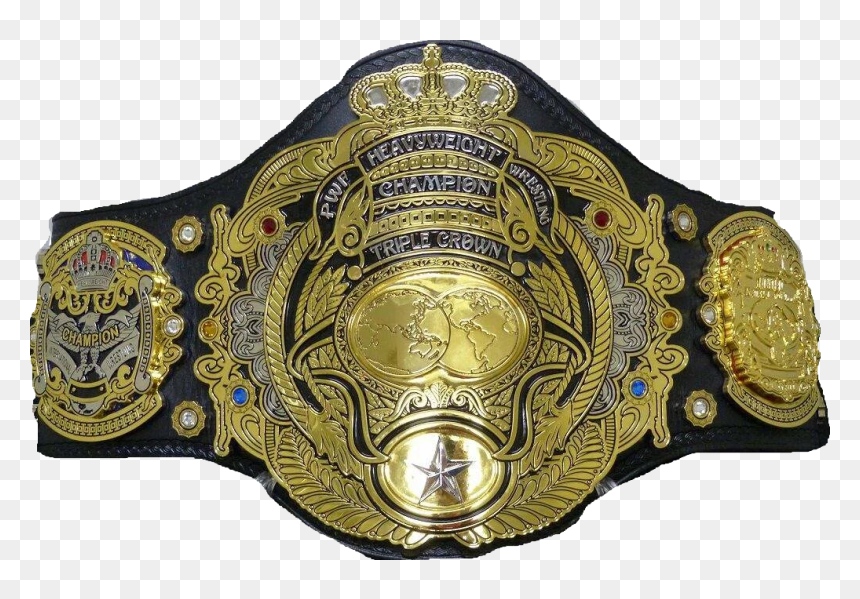 Pwf Triple Crown Belt, HD Png Download - world heavyweight championship png