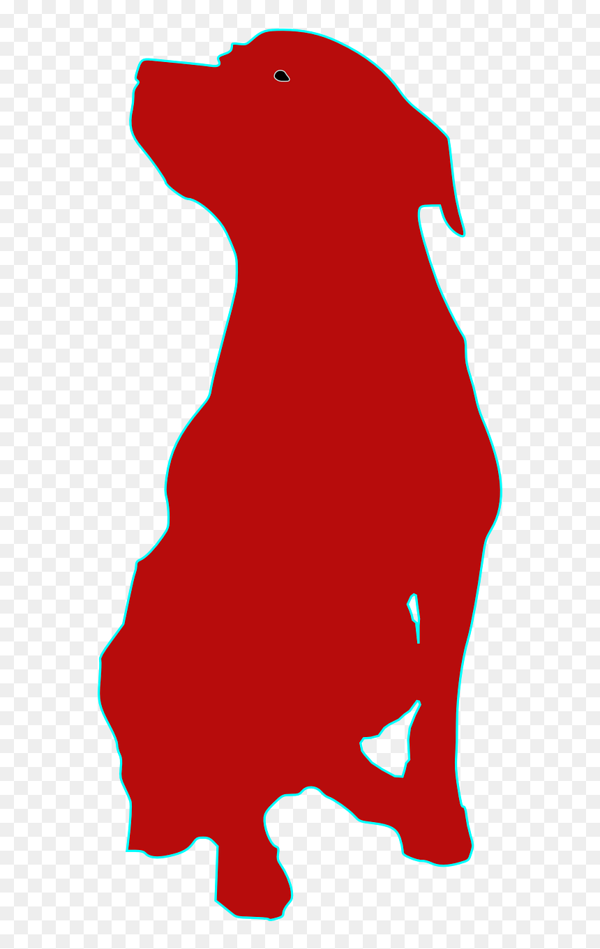 Transparent Sitting Dog Silhouette Png - Transparent Dog Silhouette Sitting, Png Download - sitting dog silhouette png