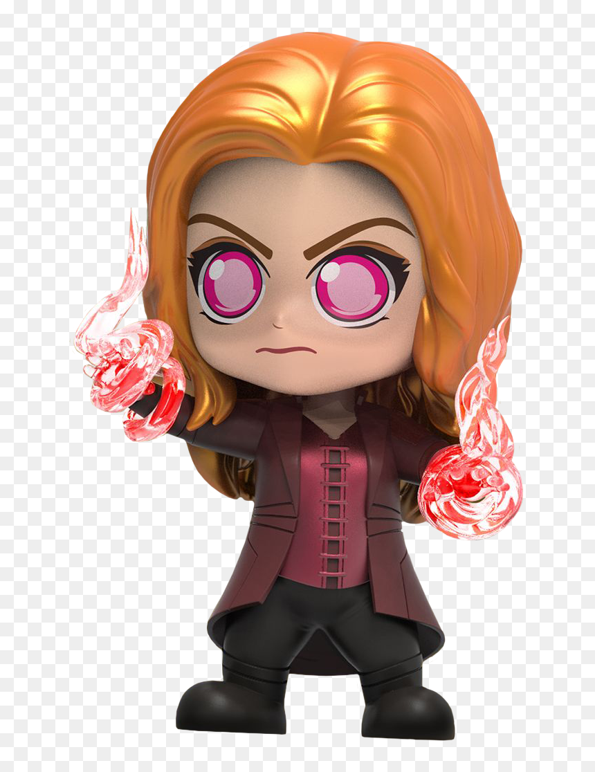 Infinity War - Infinity War Scarlet Witch Cosbaby, HD Png Download - scarlet witch avengers 2 png