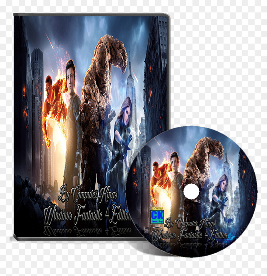 Fantastic 4 Edition By Ck Team - Cd, HD Png Download - fantastic 4 logo png