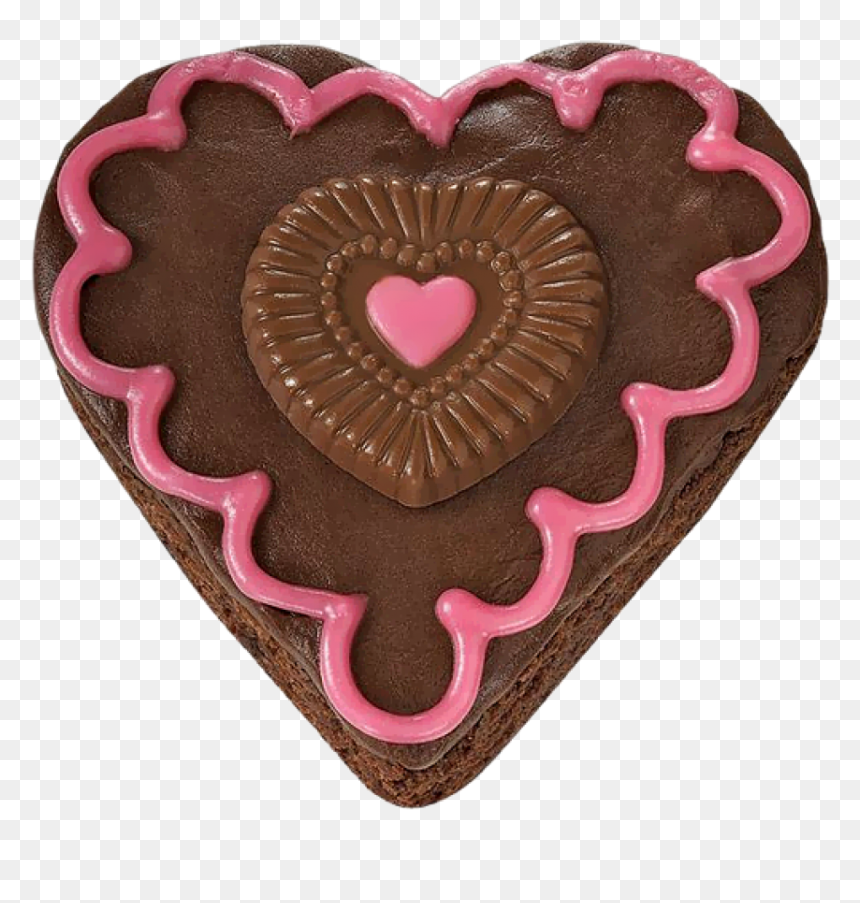 Chocolate Cake Png Image - Chocolate Heart Png, Transparent Png - pink cake png