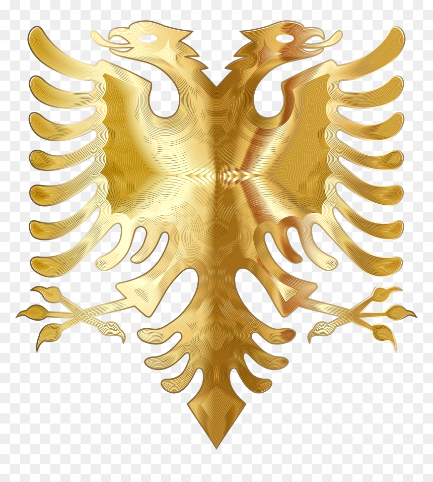 Golden Double Headed Eagle 2 Clip Arts - Double Headed Golden Eagle, HD Png Download - golden eagle png