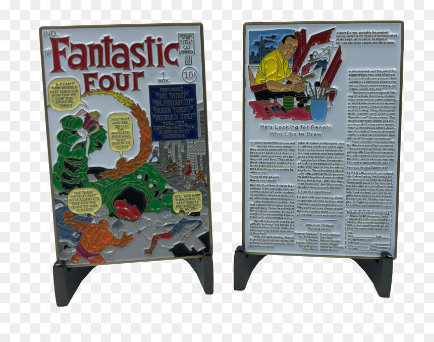 Fantastic Four 1 1961, HD Png Download - stan lee png