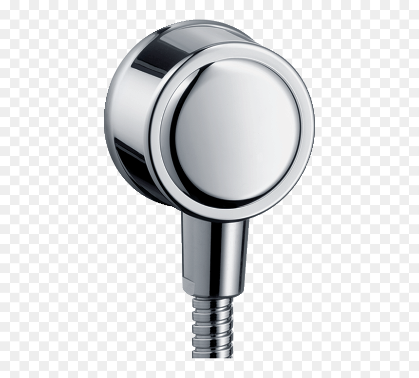 Wall Outlet With Non-return Valve - Hansgrohe 16884000, HD Png Download - toilet top view png