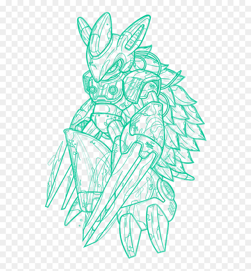 Line Art, HD Png Download - sandslash png