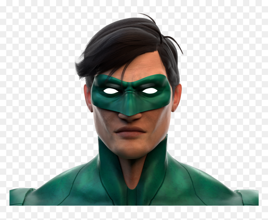 Green Lantern, HD Png Download - green lantern mask png