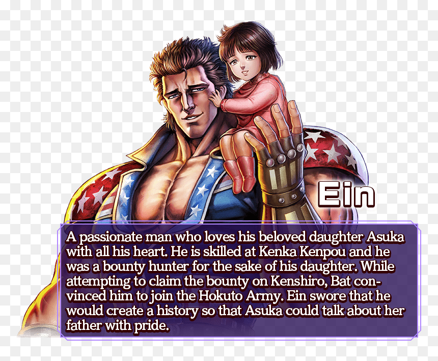 Ein - Fist Of The North Star Ein Daughter, HD Png Download - kenshiro png