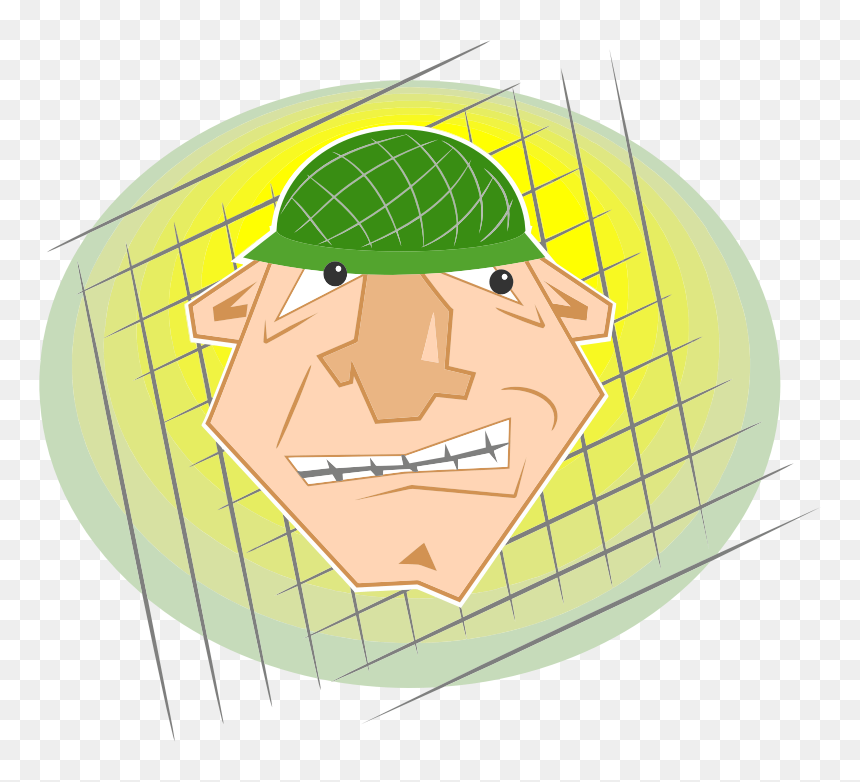 Soldier Head - Soldier, HD Png Download - goku head png