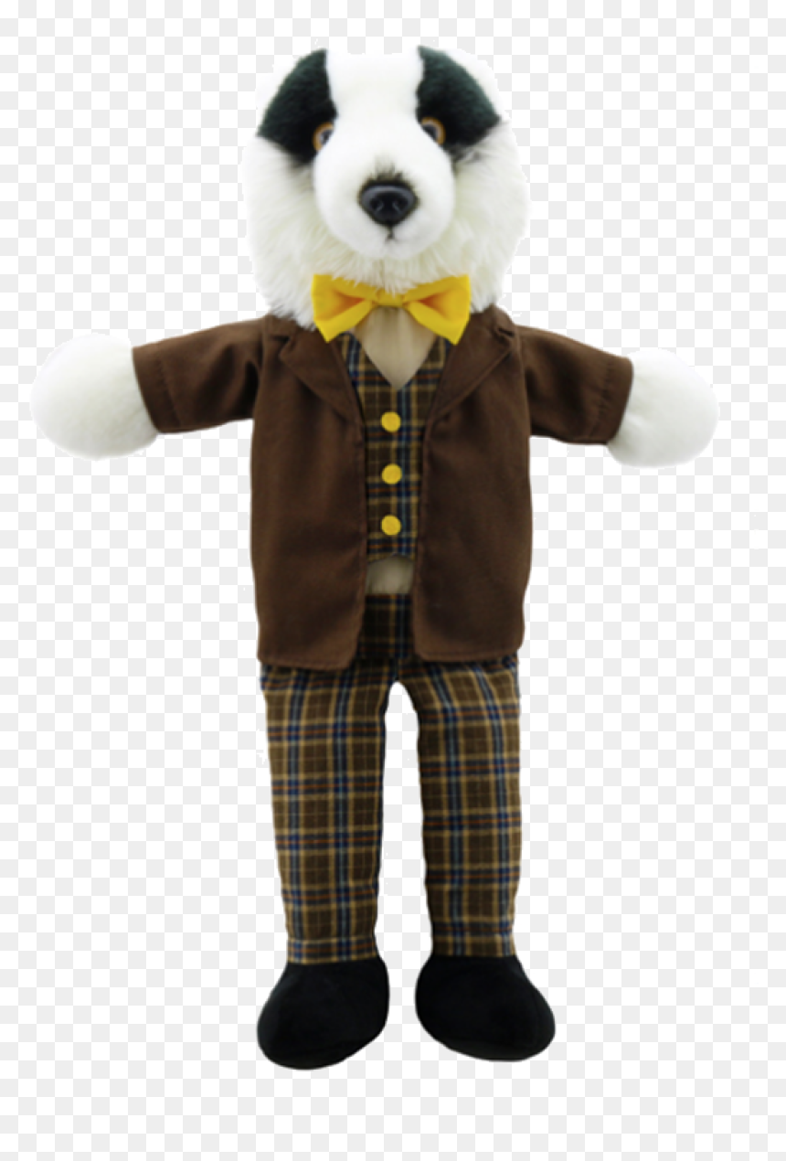 Badger Dressed Animal Puppet Soft Toy - Puppet Toy Badger, HD Png Download - jigsaw puppet png