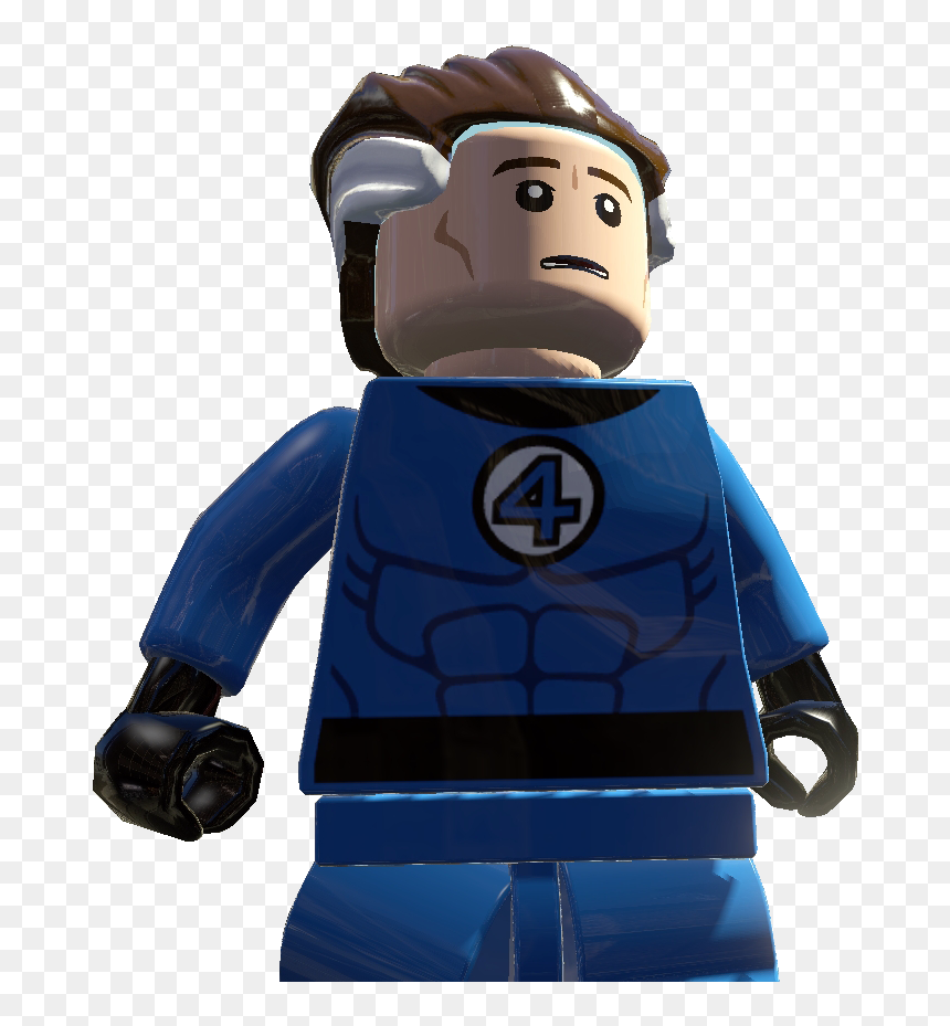 Reed Richards Lego, HD Png Download - fantastic 4 logo png