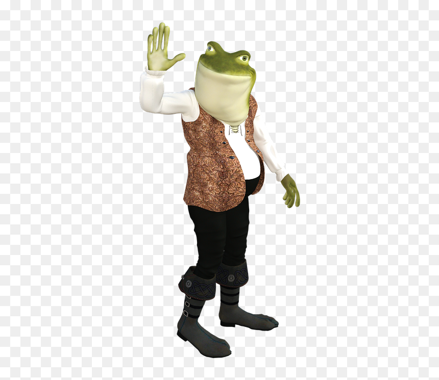Cartoon, HD Png Download - cartoon frog png