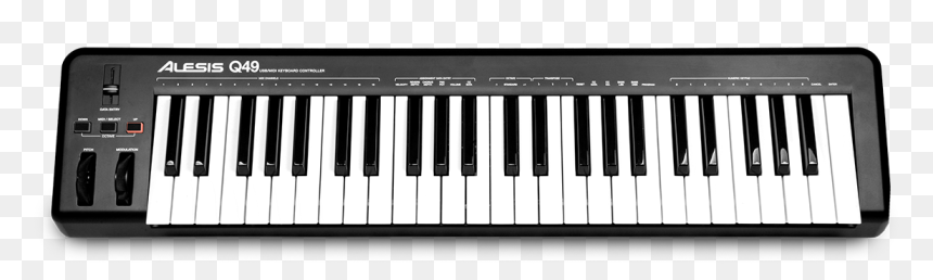 Alesis Q49, HD Png Download - midi keyboard png