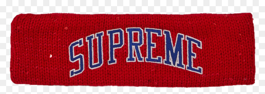 Transparent Supreme Headband - Carmine, HD Png Download - supreme headband png