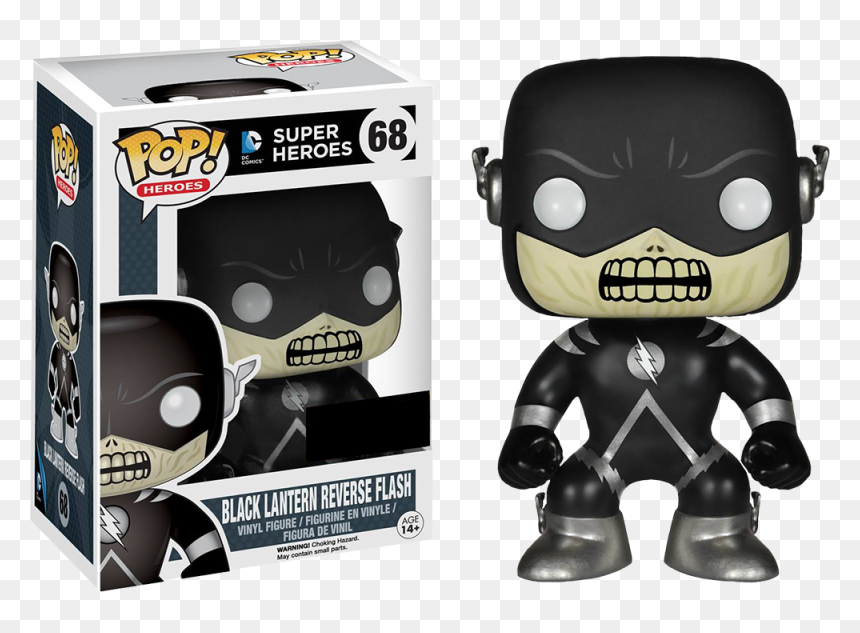Transparent Green Lantern Mask Png - Black Lantern Reverse Flash Funko Pop, Png Download - green lantern mask png