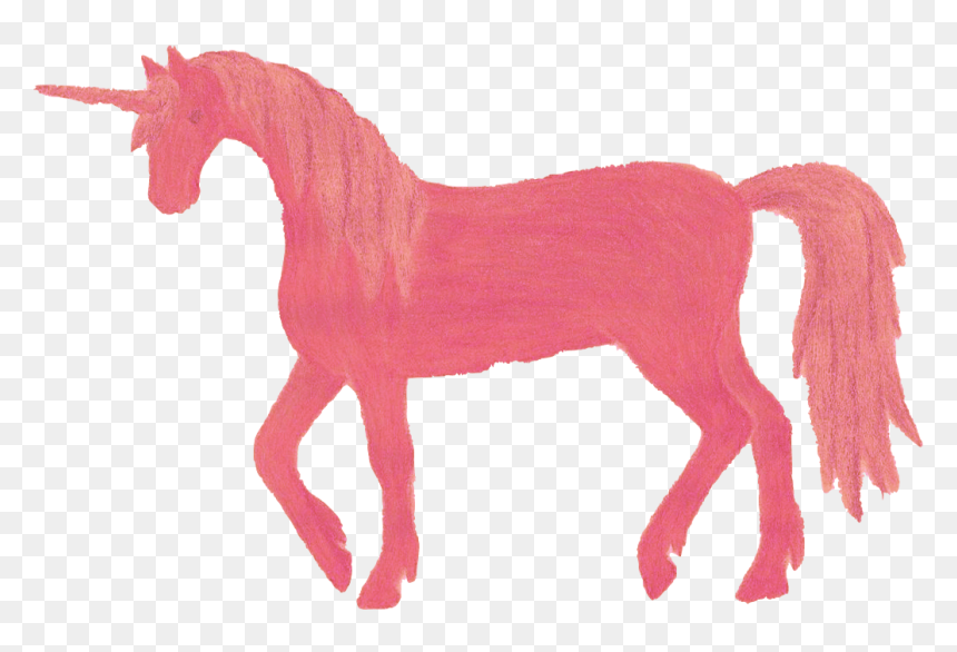 Unicorn With No Tail, HD Png Download - pink unicorn png