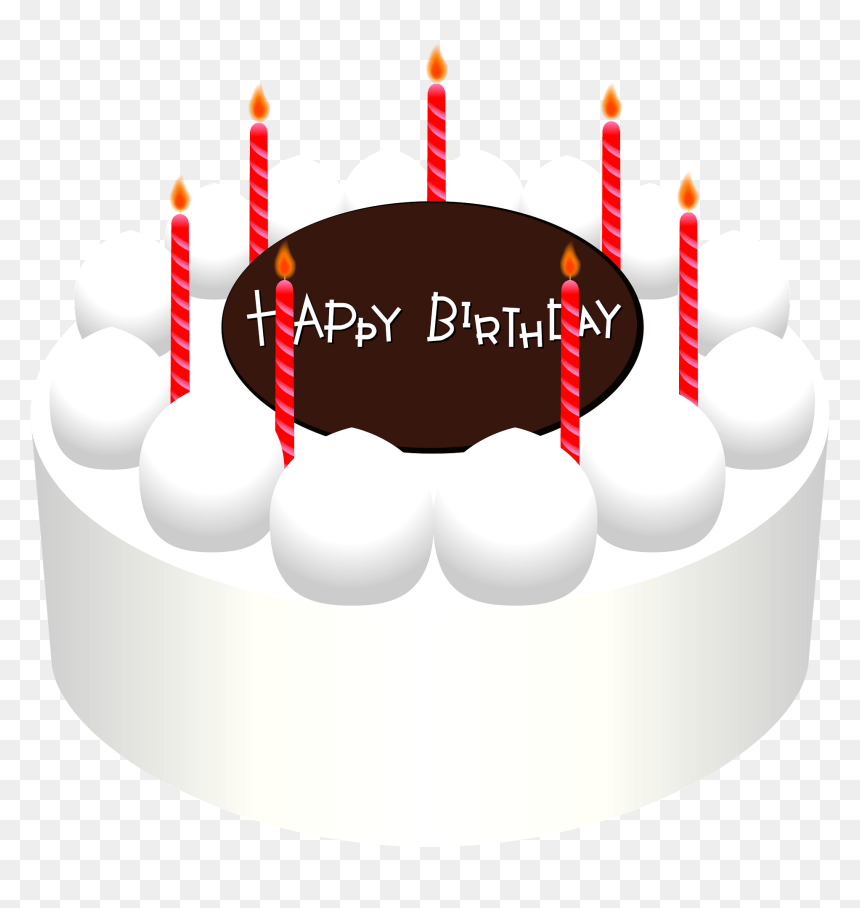 Birthday Cake, HD Png Download - birthday horn png